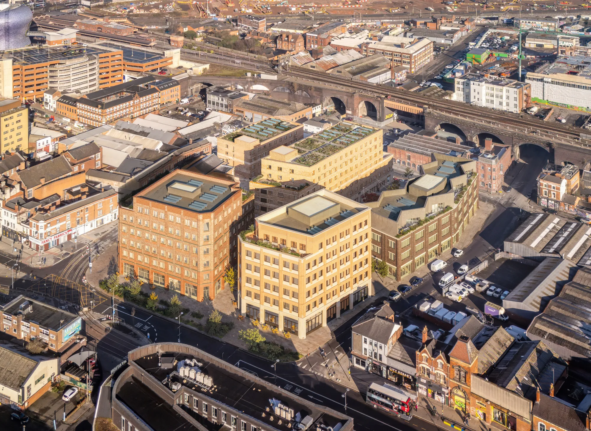 CGI - Phoenix Yard Digbeth Birmingham