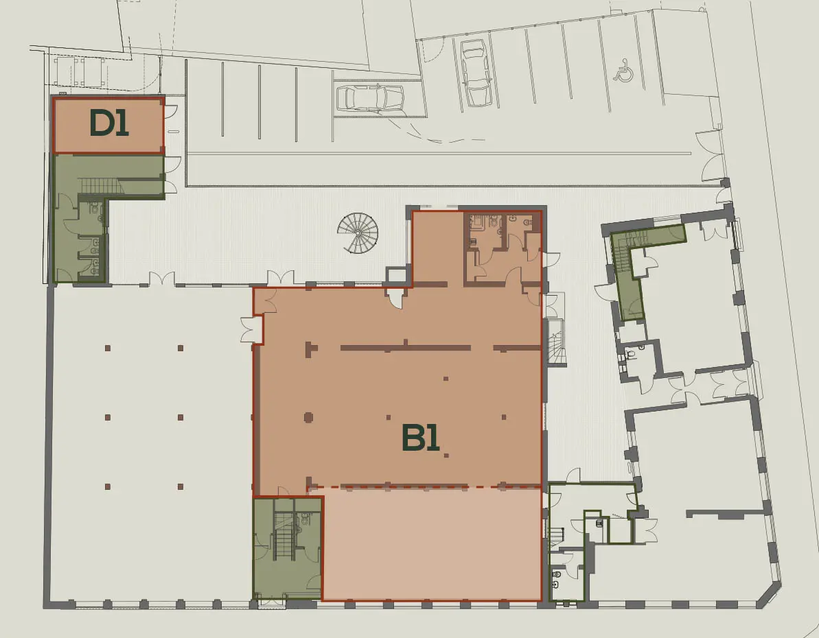 The Walker Building - Ground Floor Plan